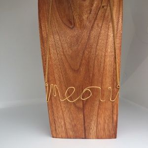 Meow necklace
